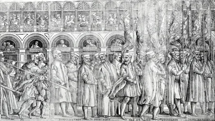 Dogenprozession, ca. 1555-60